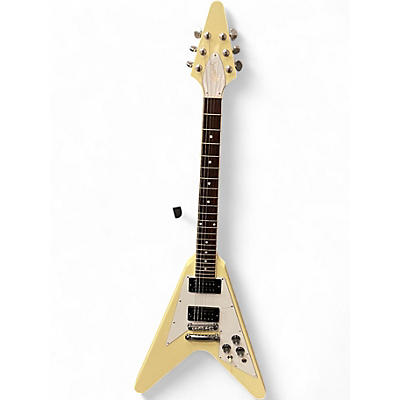 Used Gibson 70S FLYING V Classic White Solid Body Electric Guitar