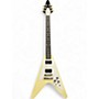 Used Gibson 70s Flying V Antique White Solid Body Electric Guitar Antique White