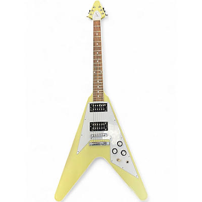 Used Gibson 70s Flying V Electric Guitar Classic White Solid Body Electric Guitar