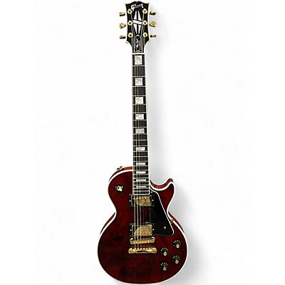Used Gibson 70s custom les paul red Solid Body Electric Guitar