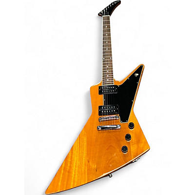 Used Gibson 70s explorer Natural Solid Body Electric Guitar