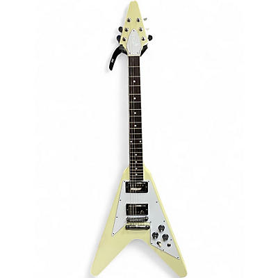 Used Gibson 70s flying v clasic white Solid Body Electric Guitar