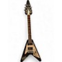 Used Gibson 70s flying v mirror Black Solid Body Electric Guitar Black