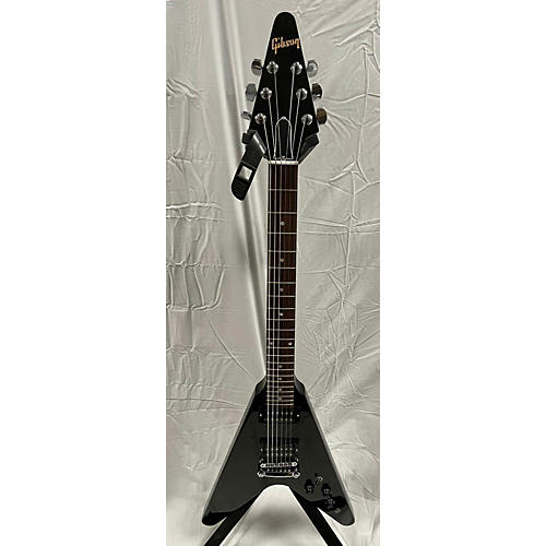 Gibson Used Gibson 80s Flying V Black Solid Body Electric Guitar Black