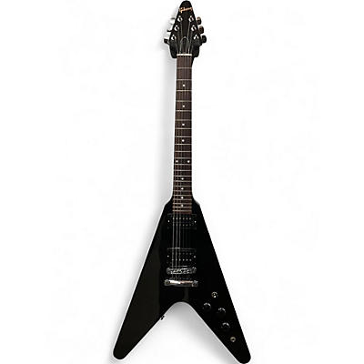 Used Gibson 80s Flying V Ebony Solid Body Electric Guitar
