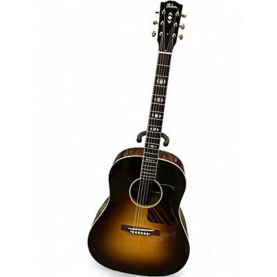 Used Gibson Advanced Jumbo sunburst Acoustic Guitar