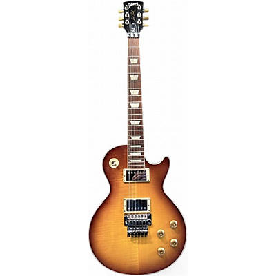 Used Gibson Alex Lifeson Signature Les Paul Axcess Sunburst Solid Body Electric Guitar