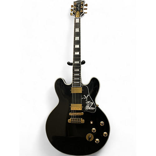 Gibson Used Gibson BB King Signature Lucille Black Hollow Body Electric Guitar Black