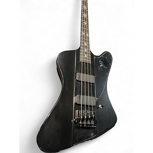 Used Gibson BLACKBIRD Black Electric Bass Guitar Black