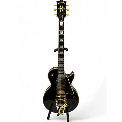 Gibson Used Gibson CUSTOM 1957 LES PAUL VOS REISSUE 3 PICKUP Black Solid Body Electric Guitar