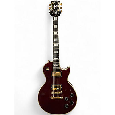 Used Gibson CUSTOM LES PAUL CUSTOM Midnight Wine Solid Body Electric Guitar