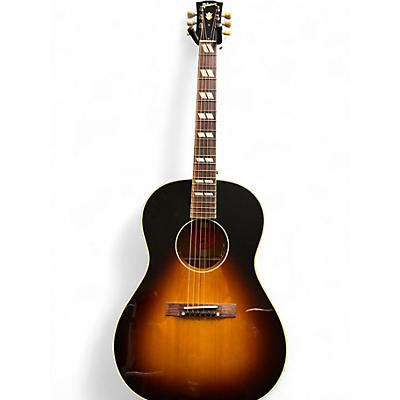 Used Gibson CUSTOM NATHANIEL LG-2 WESTERN Vintage Sunburst Acoustic Electric Guitar