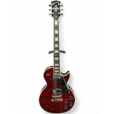 Used Gibson CUSTOM SHOP JPN LIMITED RUN FIGURED  RED TIGER Solid Body Electric Guitar