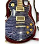 Used Gibson CUSTOM SHOP LES PAUL CLASS 5 Q BLUE PURLE QUILT Solid Body Electric Guitar BLUE PURLE QUILT