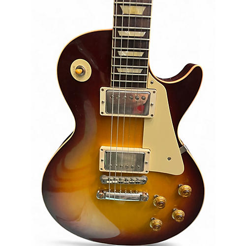 Used Gibson CUSTOM SHOP REISSUE HISTORIC LES PAUL '58  3 Color Sunburst Solid Body Electric Guitar 3 Color Sunburst