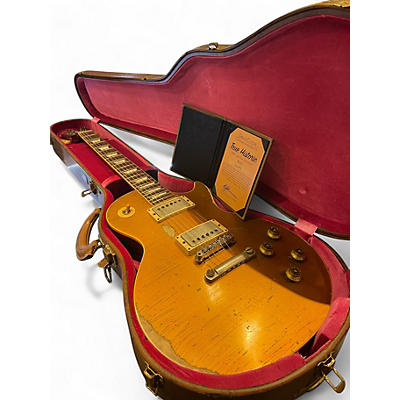 Used Gibson CUSTOM SHOP TRUE HISTORIC 1957 LES PAUL GOLDTOP AGED GOLD Solid Body Electric Guitar