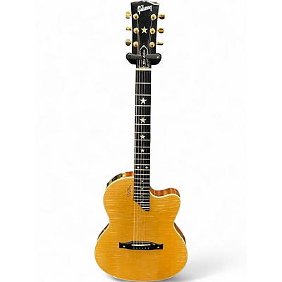 Used Gibson Chet Atkins SST Flamed Maple Natural Solid Body Electric Guitar