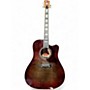Used Gibson Chroma Songwriter Chroma Burst Acoustic Electric Guitar Chroma Burst