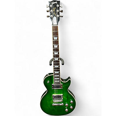 Used Gibson Classic High Performance Emerald Green Solid Body Electric Guitar