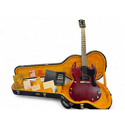 Used Gibson Custom 1963 SG Junior Reissue Cherry Solid Body Electric Guitar