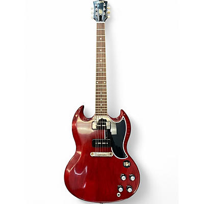 Used Gibson Custom 1963 SG Special Reissue Lightning Bar VOS Cherry Solid Body Electric Guitar