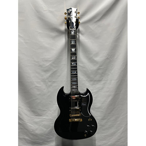 Gibson Custom Used Gibson Custom Custom SG Black Solid Body Electric Guitar Black