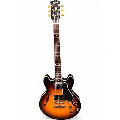Used Gibson Custom ES339 Vintage Sunburst Hollow Body Electric Guitar