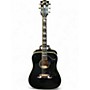 Used Gibson Custom Elvis Dove Black Acoustic Electric Guitar Black
