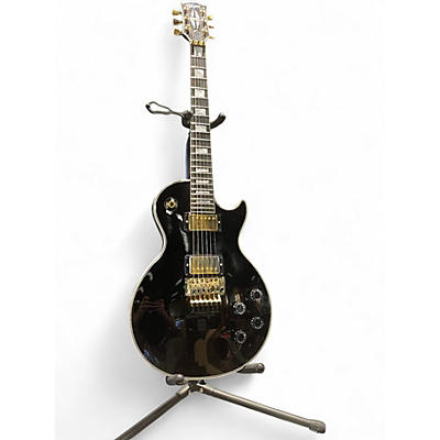 Used Gibson Custom Les Paul Axcess Standard Floyd Rose Black Solid Body Electric Guitar