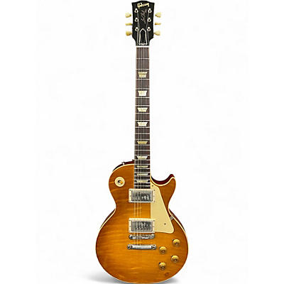 Used Gibson Custom Murphy Lab 1959 Les Paul Standard Reissue Light Aged Vintage Lemon Solid Body Electric Guitar