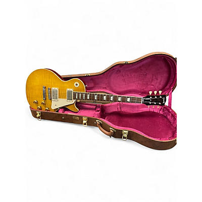 Used Gibson Custom R9 Les Paul 59 Reissue Dirty Lemon Solid Body Electric Guitar