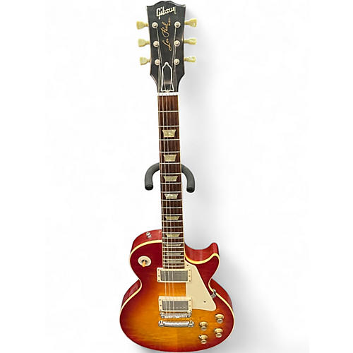 Used Gibson Custom Shop 1960 Reissue Les Paul Heritage Cherry Sunburst Solid Body Electric Guitar Heritage Cherry Sunburst