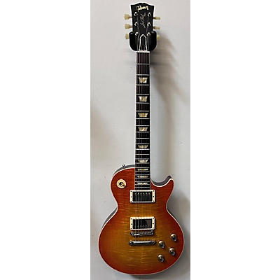 Gibson Used Gibson Custom Shop 60 Les Paul Standard Orange Lemon Fade Solid Body Electric Guitar