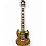 Used Gibson Custom Shop Dealer Select Murphy Lab 61 SG Heavy Aged Gold Solid Body Electric Guitar Gold