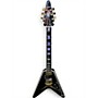Used Gibson Custom Shop Flying V Black Solid Body Electric Guitar Black