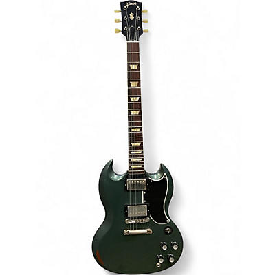 Used Gibson Custom Shop Heavy Aged SG Antique Pelham Blue Solid Body Electric Guitar