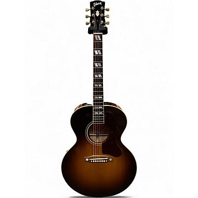 Used Gibson Custom Shop Historic 1952 J185 3 Color Sunburst Acoustic Electric Guitar