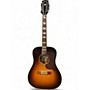 Used Gibson Custom Shop Hummingbird Pro 12 String  Vintage Sunburst 12 String Acoustic Electric Guitar Vintage Sunburst
