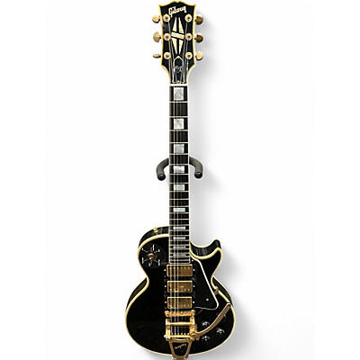 Used Gibson Custom Shop Jimmy Page Les Paul Custom Black Beauty VOS BLACK  Solid Body Electric Guitar