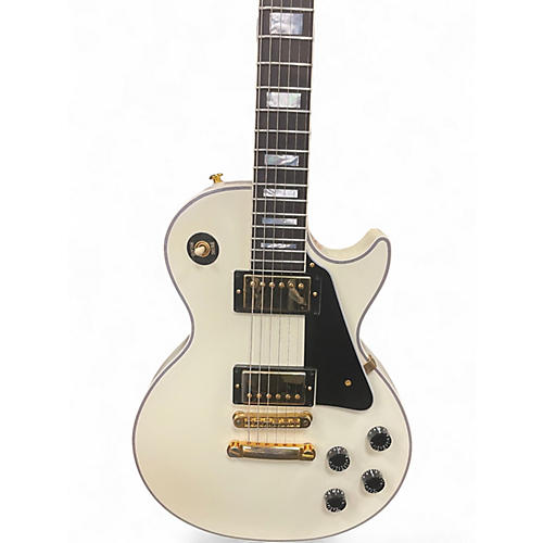 Used Gibson Custom Shop Les Paul  Alpine White Solid Body Electric Guitar Alpine White
