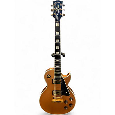 Used Gibson Custom Shop Les Paul Custom 70th Anniversary Cartridge Brass Solid Body Electric Guitar