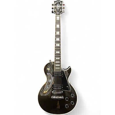 Used Gibson Custom Shop Les Paul Custom 80's Charcoal Solid Body Electric Guitar