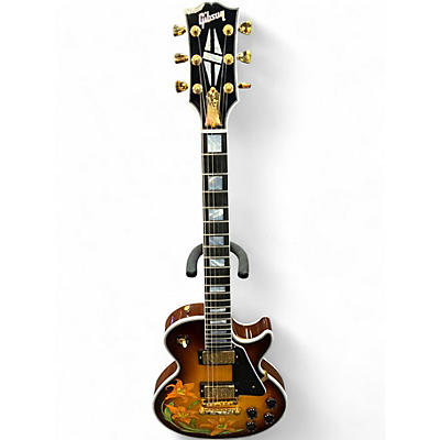Used Gibson Custom Shop Les Paul TLI 3/4 Tiger Lily Solid Body Electric Guitar