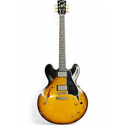 Used Gibson Custom Shop Murphy Lab 1958 ES-335 Heavy Aged Relic 1/130 Heavy Aged Relic Faded Tobacco Burst Hollow Body Electric Guitar