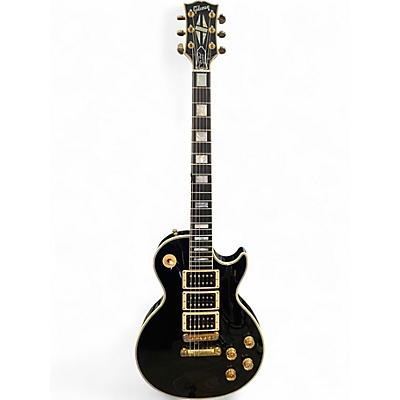Used Gibson Custom Shop Peter Frampton "Phenix" Les Paul Black Solid Body Electric Guitar