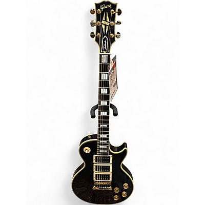 Used Gibson Custom Shop Peter Frampton "Phenix" Les Paul Custom Black Solid Body Electric Guitar