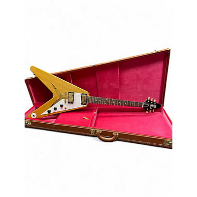 Used Gibson Custom VOS '58 Korina V Natural Solid Body Electric Guitar