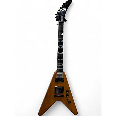 Gibson Used Gibson DAVE MUSTAINE FLYING V Antique Natural Solid Body Electric Guitar