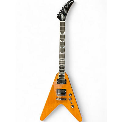 Used Gibson DAVE MUSTAINE FLYING V NATURAL Solid Body Electric Guitar