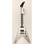 Used Gibson Used Gibson DAVE MUSTAINE FLYING V Silver Solid Body Electric Guitar Silver